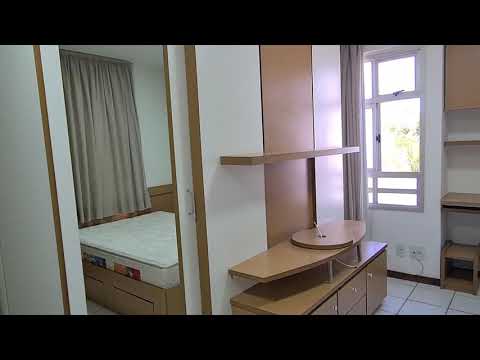 APARTAMENTO MOBILIADO COM 1 QUARTO E GARAGEM PARA LOCAÇÃO EM BRASÍLIA, ASA SUL. ED. GRAND VILLE.