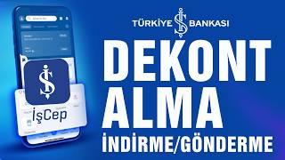 🏦İŞ BANKASI İşCep Dekont Nasıl Alınır✅Adım Adım Dekont Alma ve Paylaşma 2026 GÜN