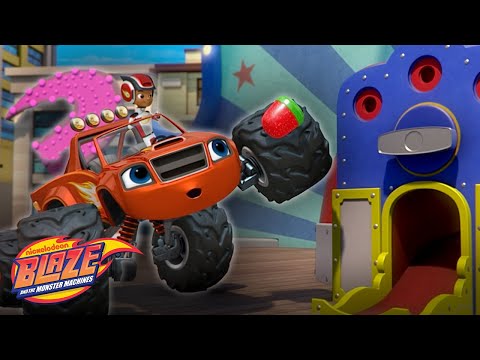 Blaze Wins a Super-Sized PRIZE! w/ AJ | 30 Minute Compilation | Blaze and the Monster Machines