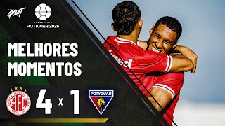 AMÉRICA-RN GOLEIA O POTYGUAR SERIDOENSE NA ESTREIA DO CAMPEONATO POTIGUAR!