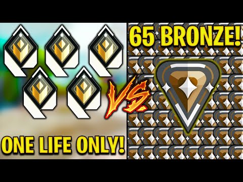 Valorant: 5 Radiant VS 65 Bronze Players! - Who Wins?