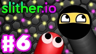 Slither.io - Gameplay Part 6 - Ninja Snake Attacks! Biggest Snake: 31,000!