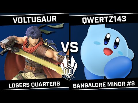 Voltusaur (Ike) vs qwertz143 (Kirby/Mii Gunner) - ILG Bangalore Minor #8