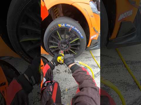 IMSA Michelin Pilot Challenge Laguna Seca Pit Stop #automobile #pov #pitcrew #imsa  #motorsport #gt4