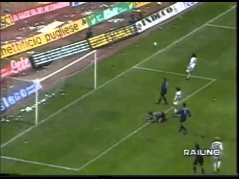 Archivio Bari Calcio - Bari-Atalanta 1-3 1995-1996 Pisani,Tovalieri,Tovalieri,Andersson K.