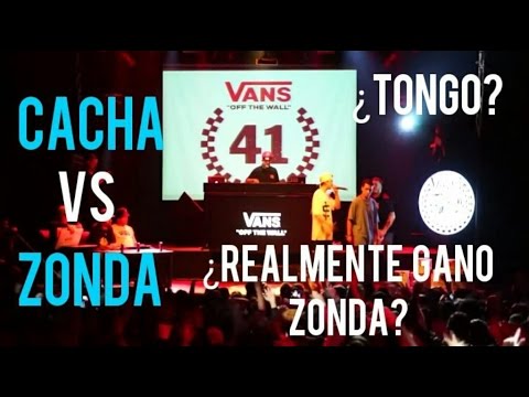 Cacha vs Zonda (Análisis)