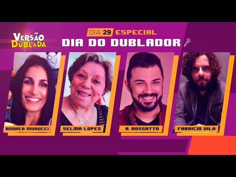 SUPER LIVE: DIA DO DUBLADOR