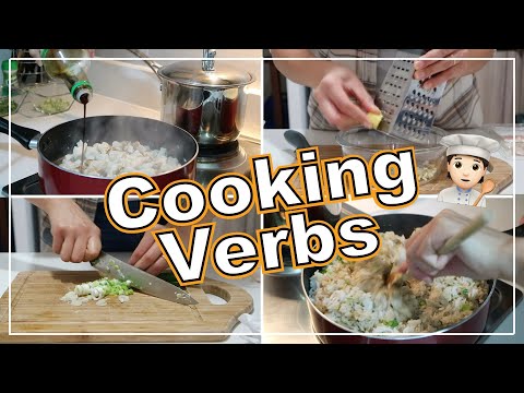 Verbos de cocina en Inglés - Listen and practice 🎧