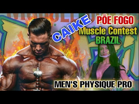 Notícias Maromba | CAIKE põe fogo no Muscle Contest Brazil