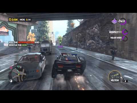 Saints Row The Third: Co-Op Walkthrough - Part 14 - HELICOPTER