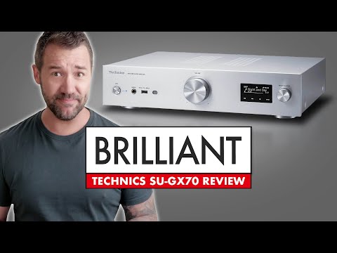 BETTER than Technics $10,000 Amp 🤯 TECHNICS SU-GX70 Review