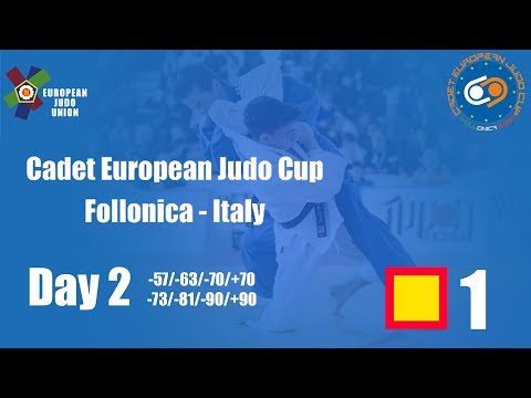 EJU cup cadet - Follonica2020 - day 2 - mat 1