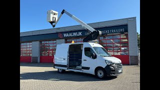 Купить автовышку Renault Master - Изображение 4 | Machineryline TJ Автовышка Renault Master | Изображение 4 - Machineryline