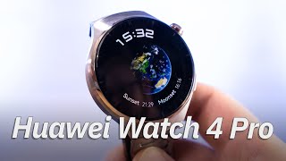 HUAWEI WATCH 4 PRO im HANDS-ON (deutsch): Große & wertige Smartwatch