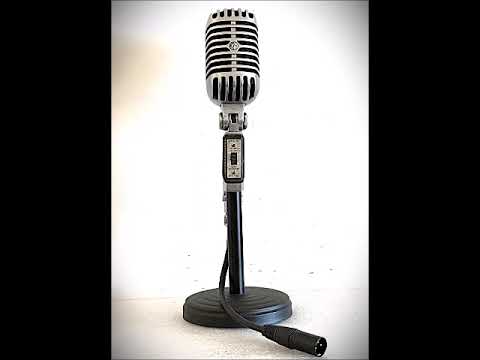 Vintage 1960's Shure 55SW Dynamic Microphone, w/cable & stand, working, Hear it~ image 13
