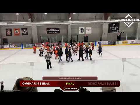 OMGHA U15 B Black @ SIOUX FALLS BLUE B1 (2026.01.18)