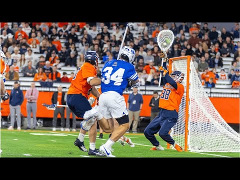 Syracuse vs Duke Lacrosse Highlights | 2024 College Lacrosse