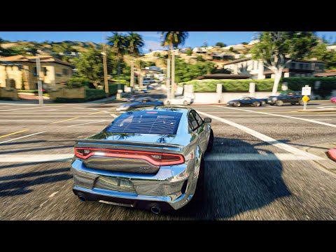 GTA 5 - 8k Resolution Reflections Enhancement! RTX 3090 OC NaturalVision Evolved 2022 Gameplay