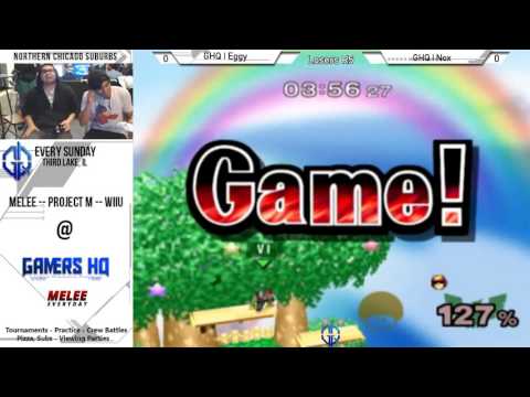 GHQ Weekly [1/10/16] - LR5: GHQ | Nox (Falcon) vs. GHQ | Eggy (Peach)