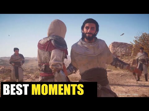 Roshan And Basim BEST MOMENTS - Assassins Creed Mirage