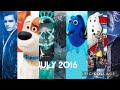 July 2016 Movie Trailer Logos