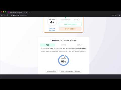 Rematch Scrims Explained