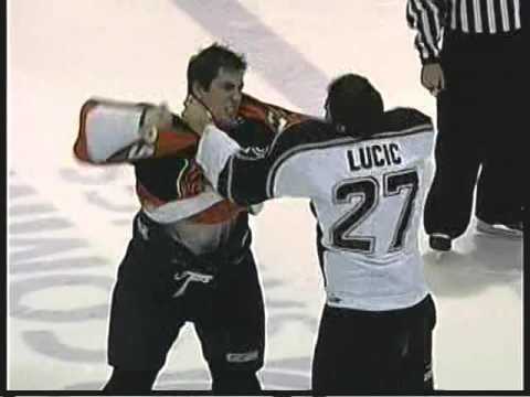 Milan Lucic vs Jordan Bendfeld