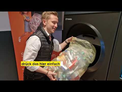 Superschneller Leergutautomat bei EDEKA Meyer in Hittfeld