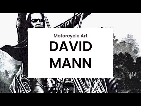 David Mann Motorcycle Art