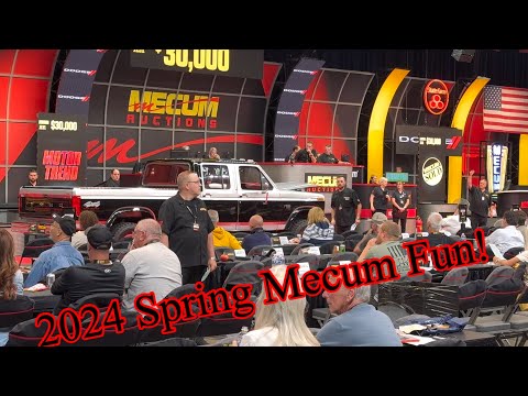 2024 Indy Spring Classic Car Mecum Auction was awesome, I even bought something! Tons of cars!