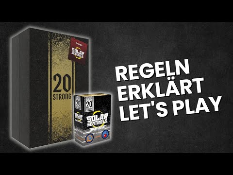 20 Strong Solar Sentinels Regeln Erklärt | Let's Play Deutsch | Playthrough