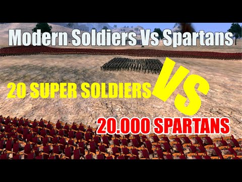 20 SUPER SOLDIERS vs 20.000 SPARTANS - Movie 1