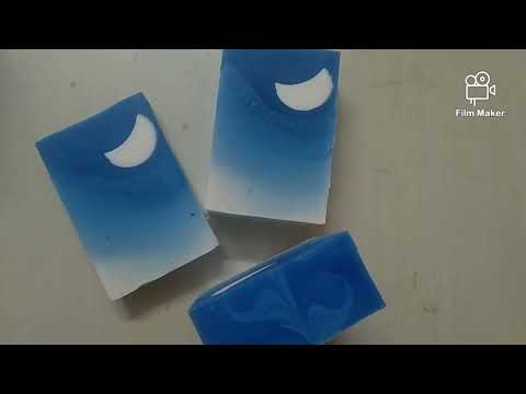 Vennela | Moon embed soap | My&Ma Naturals #Coldprocess #milkcream #handmade #natural #My&Ma Natural