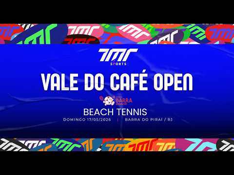 TORNEIO VALE DO CAFÉ OPEN  DOMINGO  - BEACH TENNIS  | BARRA DO PIRAÍ - RJ