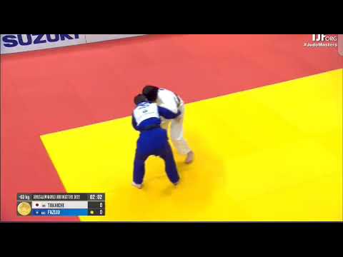 [Judo] TAKAICHI M. (JPN) vs FAZLIU L. (KOS) Final 63kg Jerusalem Master 2022