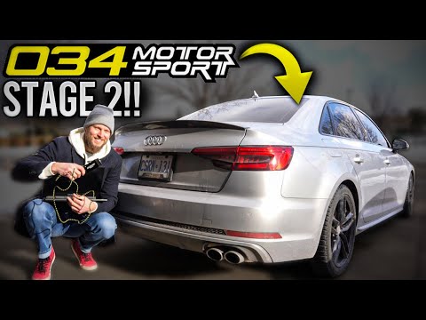 FINALLY!! B9 Audi S4 Stage 2 Tune is WILD!