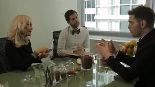 Michael Bublé - Debut Fragrance (Scent Testing) [Behind the Scenes Part One]