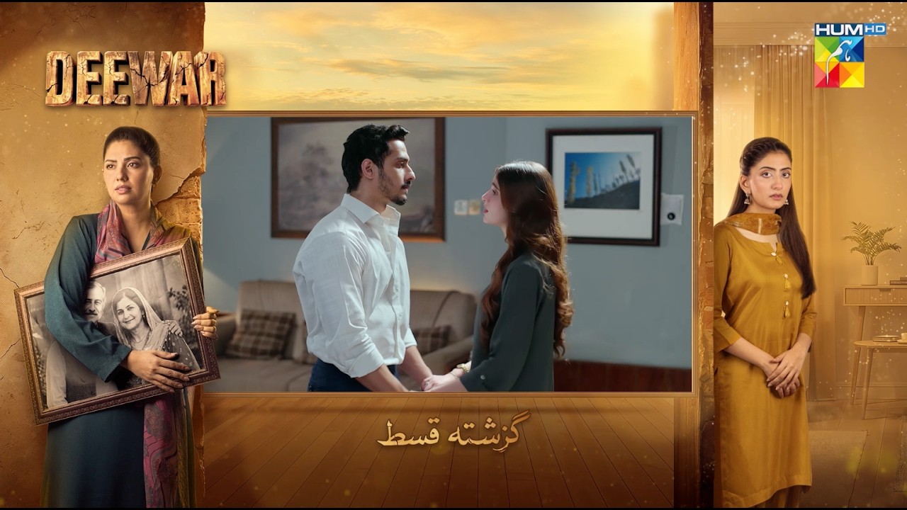 Deewar - Recap Episode 29 - [ Sunita Marshall & Ali Abbas ] HUM TV