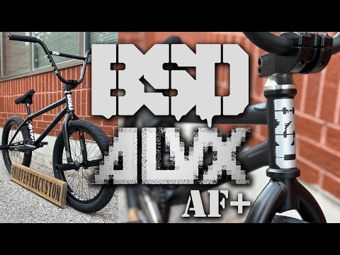 BSD ALVX "ALEX DONNACHIE" CUSTOM FRAME BUILD @harvesterbmx
