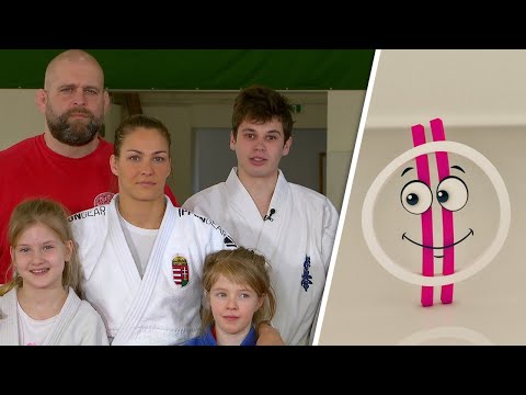 Gyerekjáték - Karakas Hedvig, Európa-bajnok cselgáncsozó (M2 Matricák)