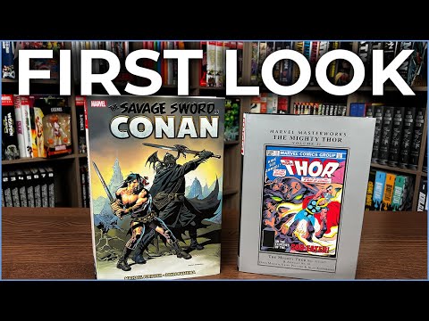 Savage Sword Of Conan  The Original Marvel Years Omnibus Vol  7 & Thor Masterworks Vol. 21
