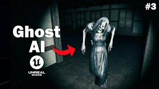 Make Ghost AI in Unreal Engine 5 | Horror Escape Game - Part 3 | Beginner Friendly