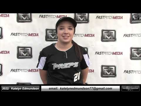 2022 Katelyn Edmundson Power Hitting Catcher & 3rd Base Softball Skills Video