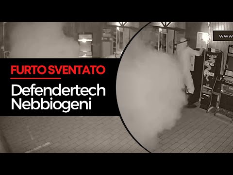 Tentato Furto in Sala Slot sventato da Nebbiogeno DefenderTech