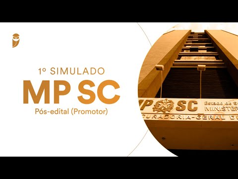 1º Simulado MP SC - Pós-edital (Promotor) - Correção