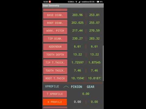 Gear Stress Calculation Video
