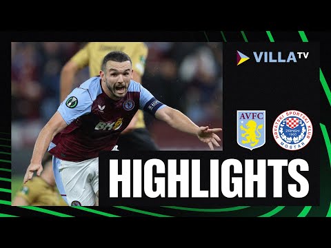 FC Aston Villa Birmingham 1-0 HSK Zrinjski Mostar ...