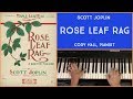 ROSE LEAF RAG by Scott Joplin | Cory Hall, pianist