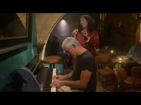 Sugahspank & Asteris Papastamatakis “Tennessee Whiskey” Chris Stapleton cover, live @Fagotto JazzBar