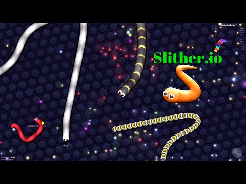 KILLING BOT SNAKES IN SLITHER.IO || GOOD GAMEPLAY